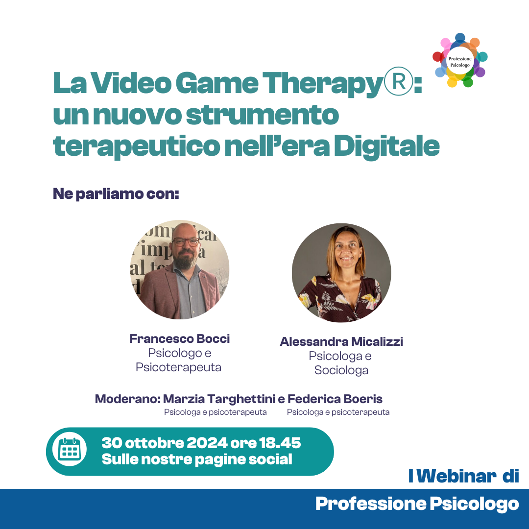 La Video Game TherapyⓇ: un nuovo strumento terapeutico nell’era Digitale